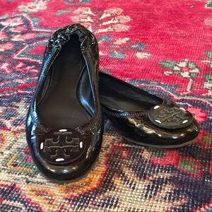 Tory Burch Reva Patent Leather  Ballet Flats 8